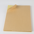 A4 Kraft Paper Shipping Labels Blank Adhesive Label A4 Size Sticker